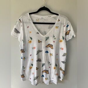 Lucky Brand Nature Pattern Shirt (Size M)